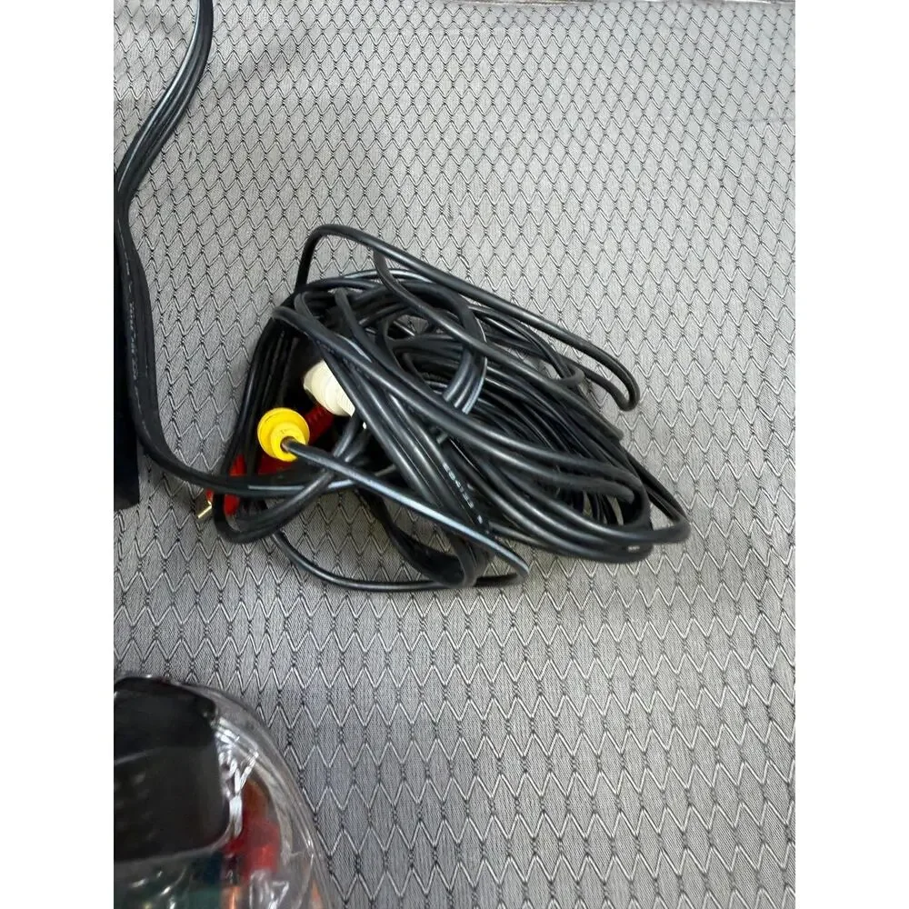 Nintendo GameCube DOL-001 Black Console Bundle Controllers AV Cables Memory Card